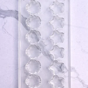 Multi shape PC Chocolate Mold with Heavy Base