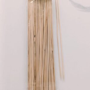 8" Bamboo sticks 1 pkt