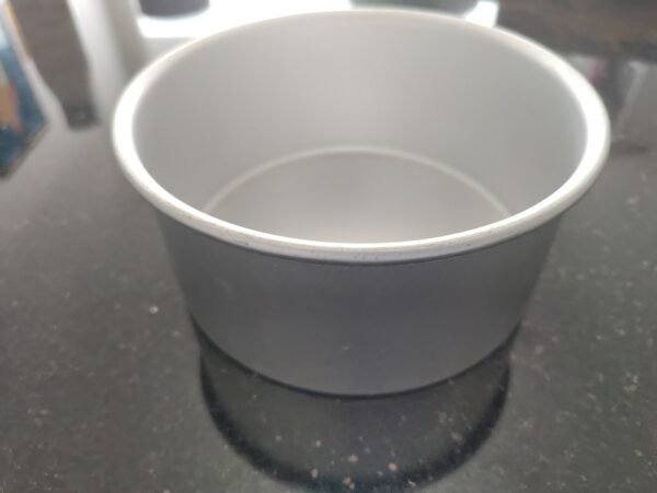 Aluminum Round tin 5" * 2.5"