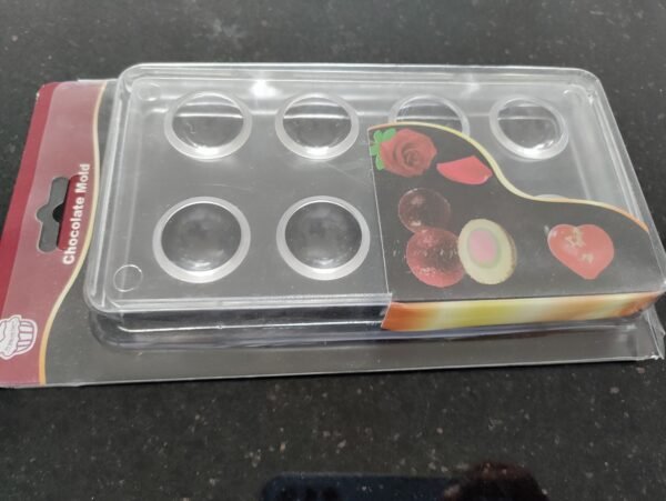 Round shape PC Chocolate Mold with Heavy Base