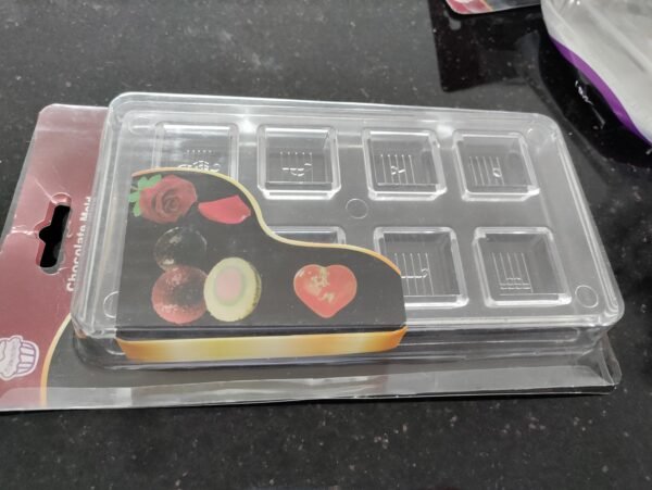Multi shape PC Chocolate Mold with Heavy Base