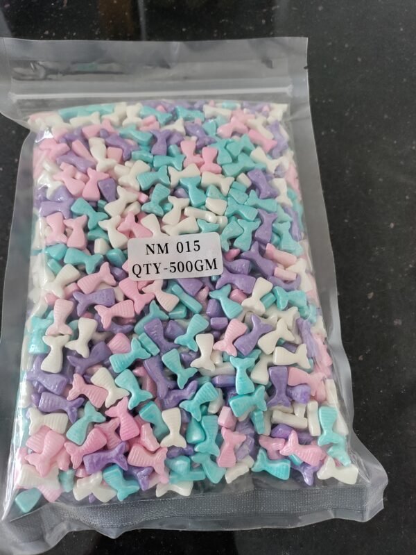 Sprinkles, Fish tail candy for cake decoration 100G