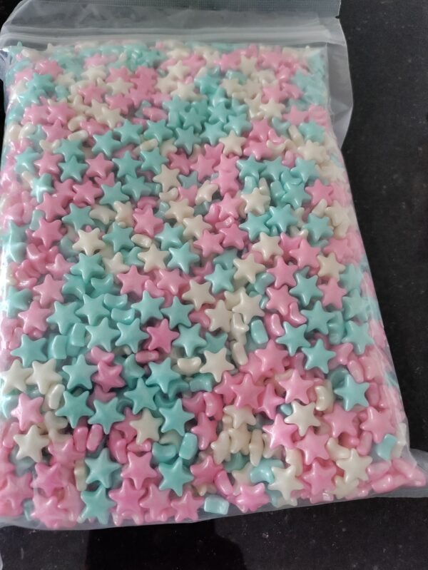 Sprinkles ,Star Mat finish candy for cake decoration 100g