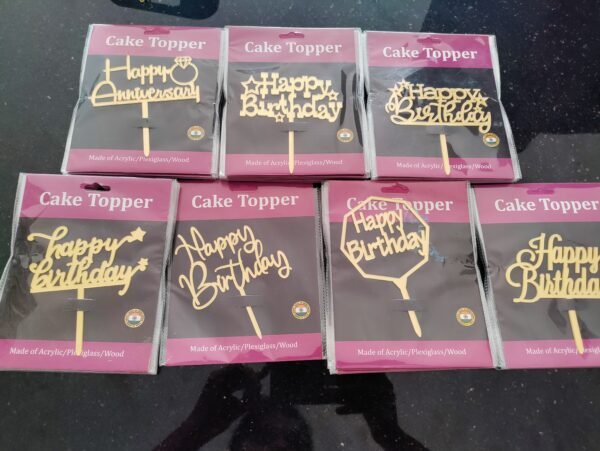 Happy Birthday Topper