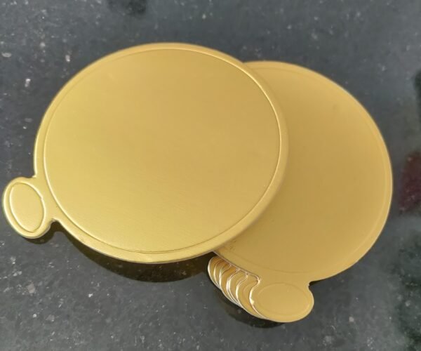 Golden Pastry Base 2" Round Shape