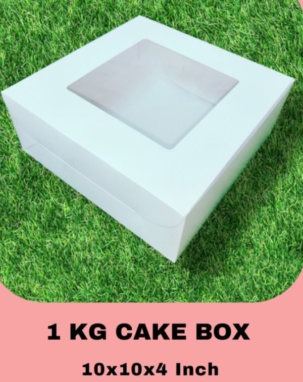 1 Kg Cake Box | Box Measurement 10*10*4