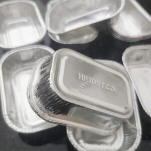 Mini Rectangular Foil Container | Minimum Order Quantity 10 pcs | Brownie container for stall purpose