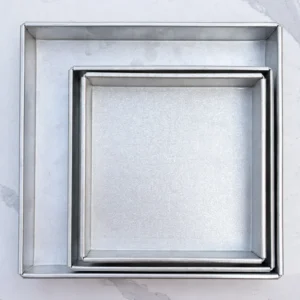 Aluminum Square Tins| Square Brownie Tins