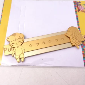 Acrylic Pull Me Up Anniversary Topper