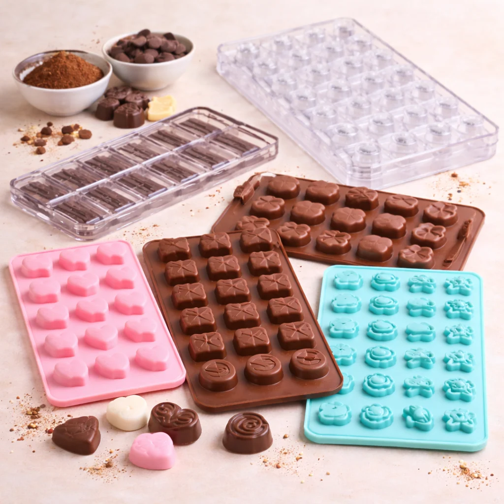 Chocolate Silicon and PC mold