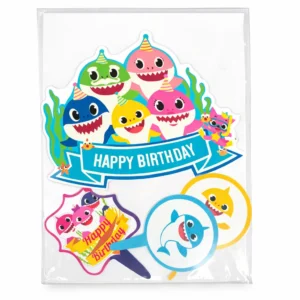 Cartoon Theme Cake Topper|4 Pc Set