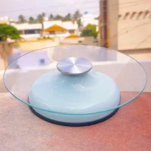 Full Glass Turn Table Set