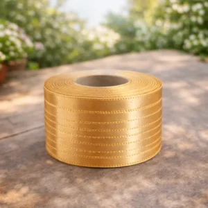 Fancy Cake Decoration | Golden Touch Ribbon For Cake Decoration 1 Meter