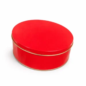 Red Color Dream Cake Tin 5"