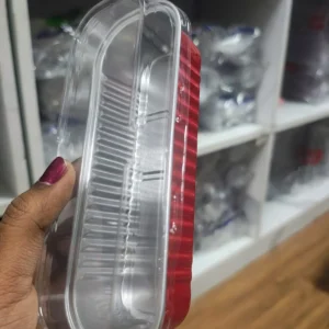 Fancy Rectangle Foil Container