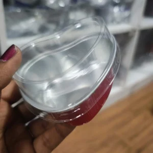 Heart Shape Foil Bakestable container