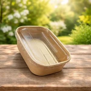 Rectangle Kraft Tub| 6.5"L* 3.5"B*2" H  | Bake and Serve