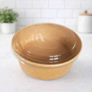 Kraft Paper Round Tub | Bake and Serve | Measurement is 5.5"*2.5"