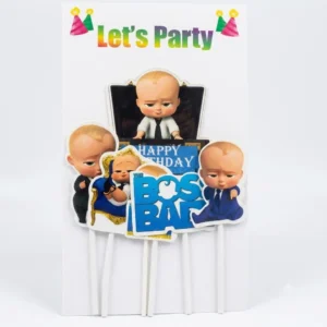 Boss Baby Theme Cake Topper