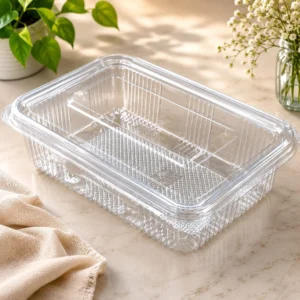 1500ml Square Container | Brownie Box