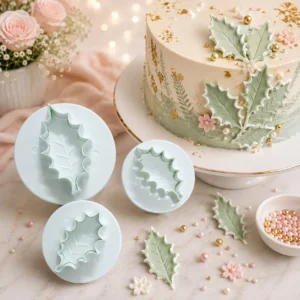 3D Leaf Fondant Cutter 3 pcs Set
